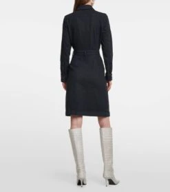 7 For All Mankind Hemdblusenkleid Luxe Aus Denim -7 For All Mankind P00745483 b2