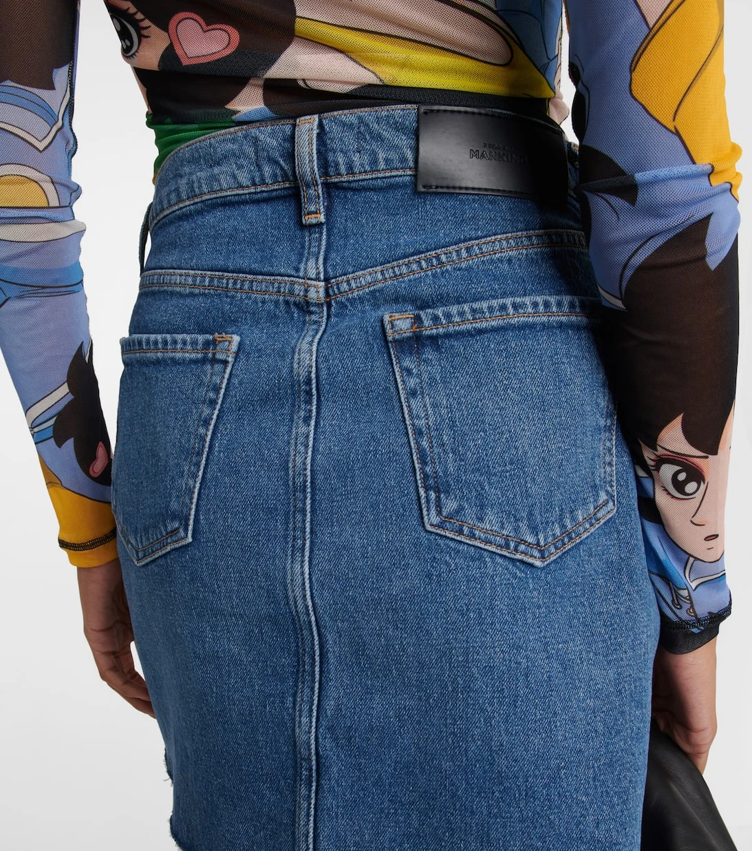 7 For All Mankind Jeansrock Mia 7 7 For All Mankind Jeansrock Mia – Bild 5