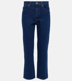 7 For All Mankind Straight Jeans Logan Stovepipe