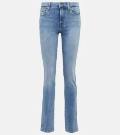 7 For All Mankind Mid-Rise Slim Jeans Kimmie