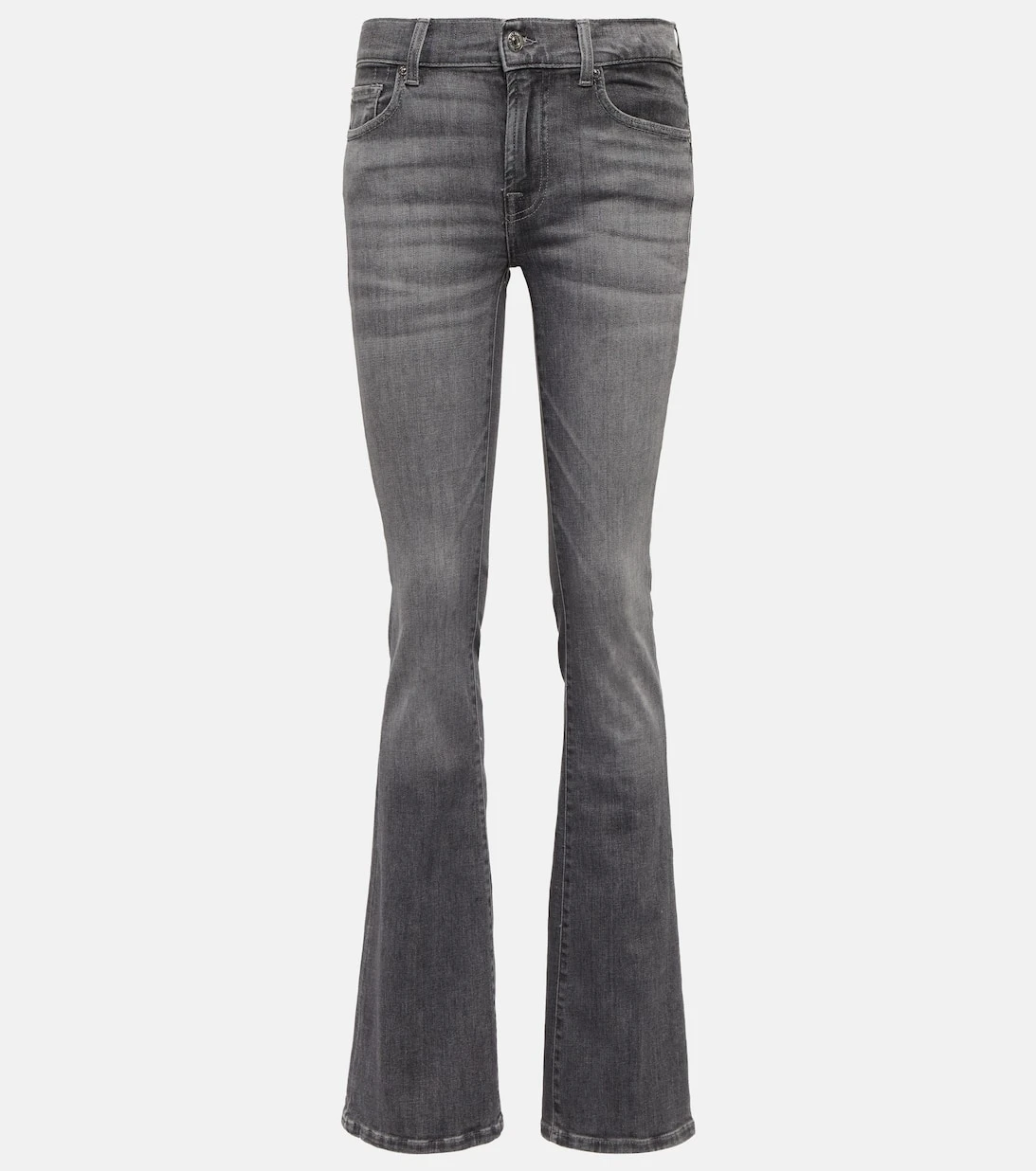 7 For All Mankind Mid-Rise Flared Jeans 2 7 For All Mankind Mid-Rise Flared Jeans