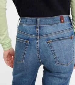 7 For All Mankind High-Rise Flared Jeans Modern Dojo -7 For All Mankind P00751068 d3