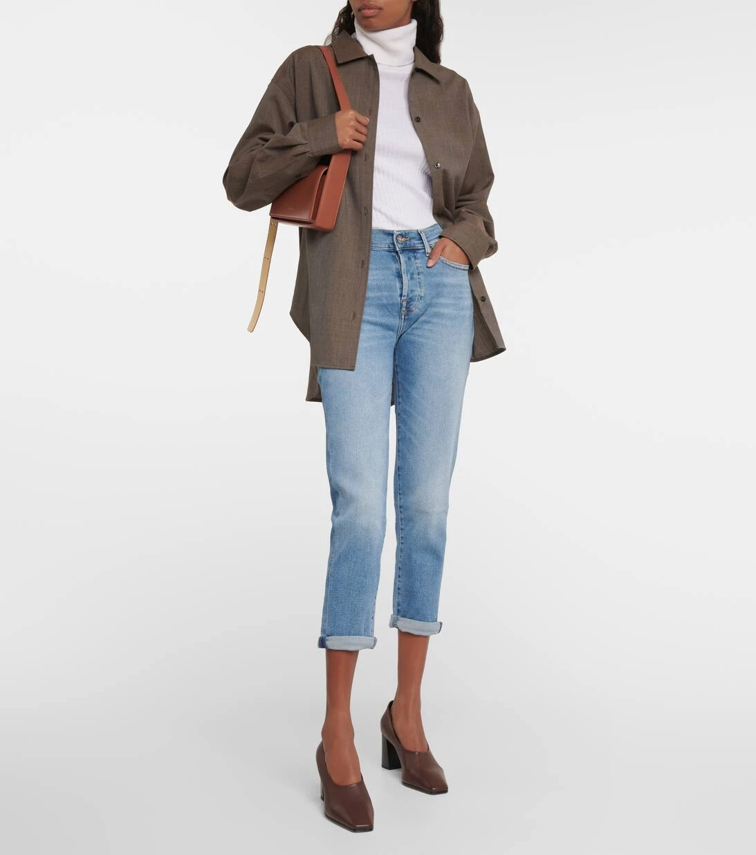 7 For All Mankind Mid-Rise Slim Jeans Josefina 3 7 For All Mankind Mid-Rise Slim Jeans Josefina – Bild 2