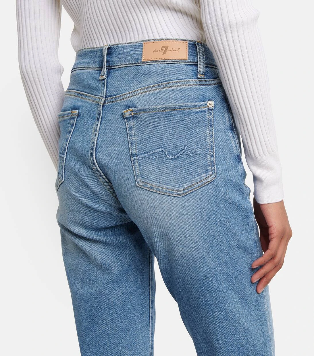 7 For All Mankind Mid-Rise Slim Jeans Josefina 7 7 For All Mankind Mid-Rise Slim Jeans Josefina – Bild 6