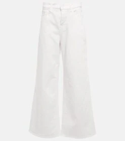 7 For All Mankind Mid-Rise Wide-Leg Jeans Zoey