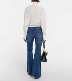 7 For All Mankind Low-Rise Flared Jeans Soho -7 For All Mankind P00778638 b2