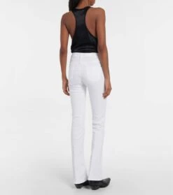 7 For All Mankind High-Rise Slim Jeans Bootcut Optic -7 For All Mankind P00778639 b2