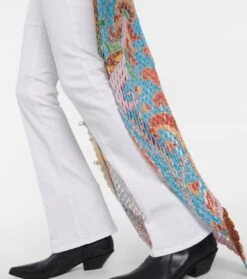 7 For All Mankind High-Rise Slim Jeans Bootcut Optic -7 For All Mankind P00778639 d2