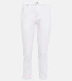 7 For All Mankind Mid-Rise Slim Jeans Josefina