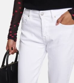 7 For All Mankind Mid-Rise Slim Jeans Josefina -7 For All Mankind P00778641 d1