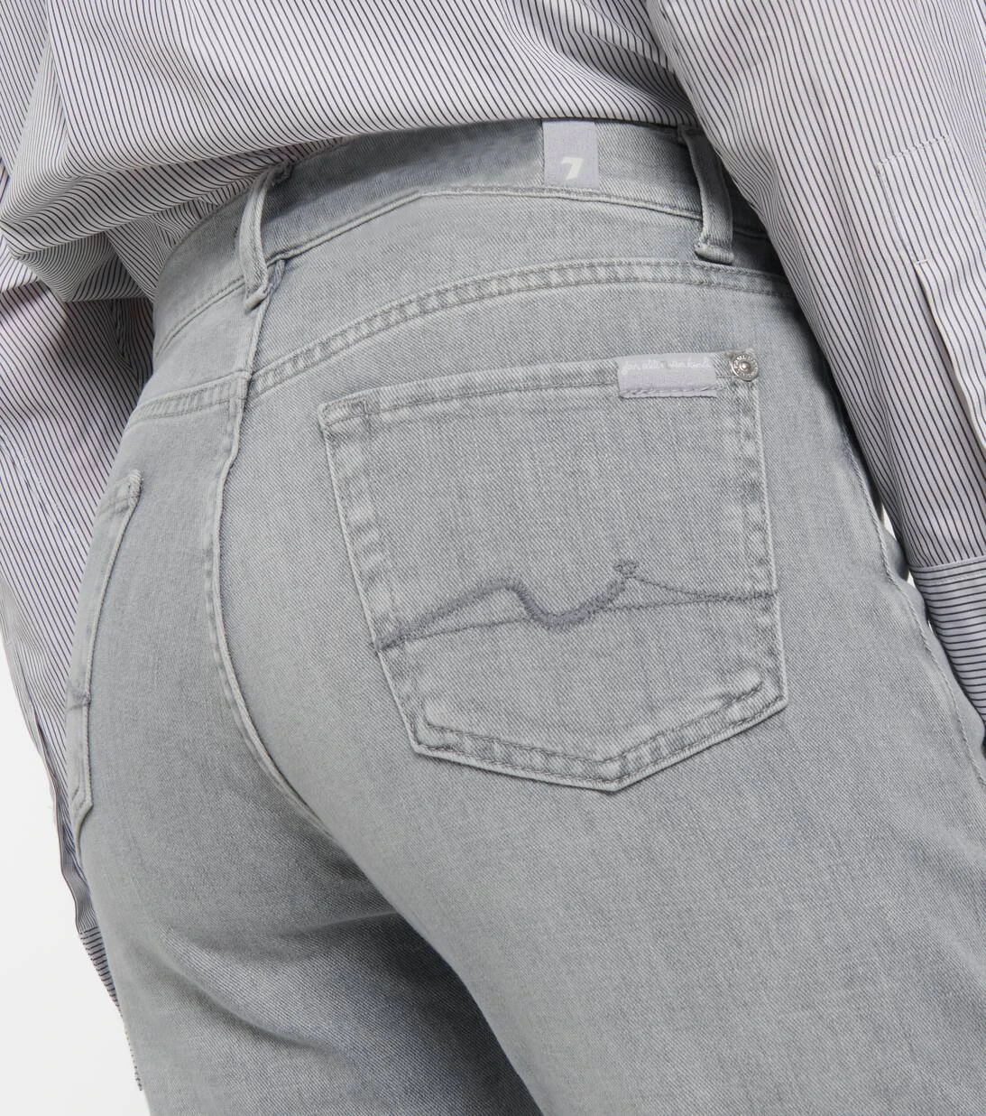 7 For All Mankind Mid-Rise-Jeans Josefina 8 7 For All Mankind Mid-Rise-Jeans Josefina – Bild 6