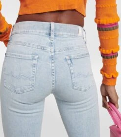 7 For All Mankind Mid-Rise Boot-Cut Jeans -7 For All Mankind P00778690 d3