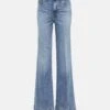 7 For All Mankind Mid-Rise Straight Jeans -7 For All Mankind P00778692