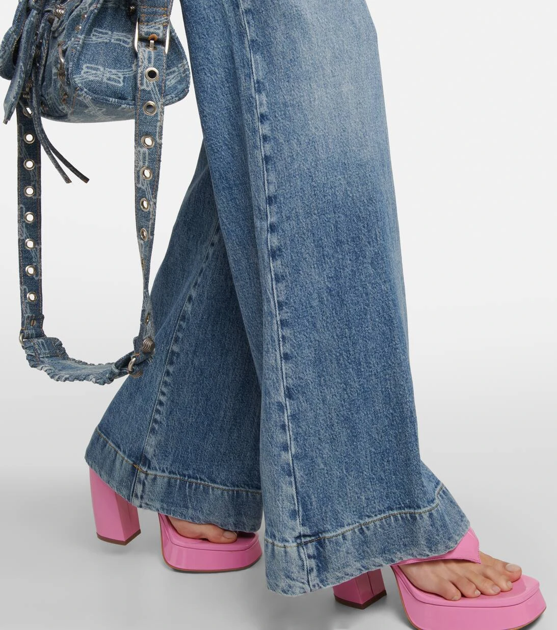 7 For All Mankind Mid-Rise Straight Jeans 7 7 For All Mankind Mid-Rise Straight Jeans – Bild 5