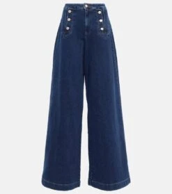 7 For All Mankind Wide Jeans Marina