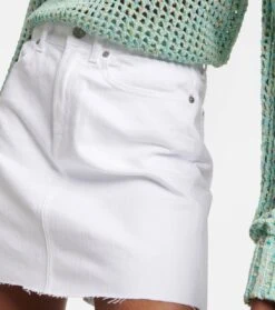 7 For All Mankind Mid-Rise-Jeansrock Mia -7 For All Mankind P00778703 d1