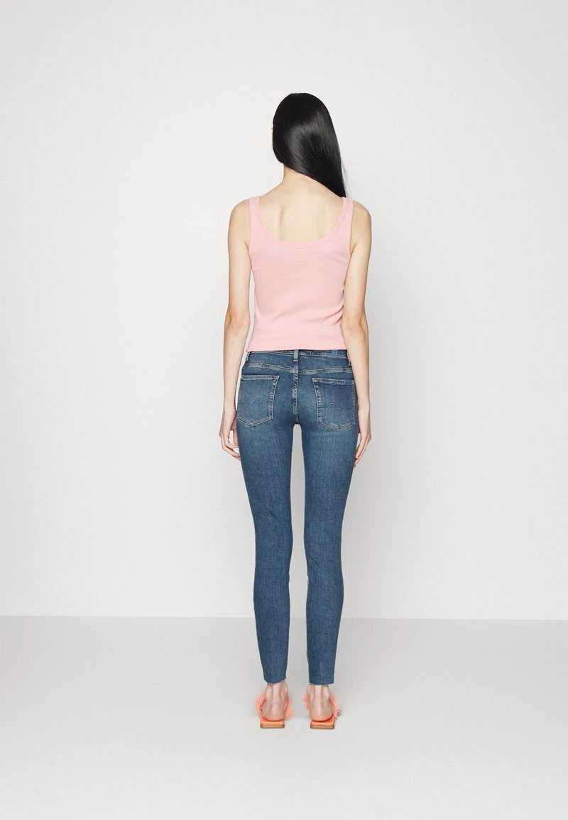 7 For All Mankind SKINNY ÍLLUSION STRIDE - Jeans Skinny Fit - Light Blue 5 7 For All Mankind SKINNY ÍLLUSION STRIDE - Jeans Skinny Fit - Light Blue – Bild 3