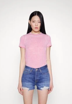7 For All Mankind LCREWNECK - T-Shirt Basic - Pink