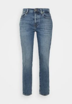 7 For All Mankind JOSEFINA LUXE VINTAGE IMPULSE - Jeans Straight Leg - Mid Blue 11 7 For All Mankind JOSEFINA LUXE VINTAGE IMPULSE - Jeans Straight Leg - Mid Blue -7 For All Mankind a6315d518ca2437cb2d6f7e270645bfb