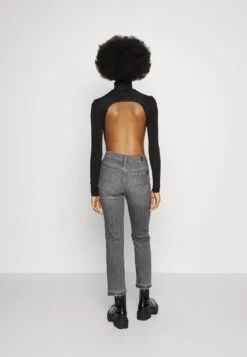 7 For All Mankind THE CROP SOHO - Jeans Straight Leg - Grey -7 For All Mankind ad1a067144dd4b96975e5a00d0890366