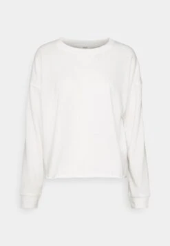 7 For All Mankind CREWNECK RECCOTPOL - Sweatshirt - White -7 For All Mankind b110a20a03ef45a98a09c5fed234705c