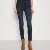 7 For All Mankind ULTRA HIGH RISE SKINNY GRACE - Jeans Skinny Fit - Dark Blue