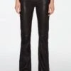 7 For All Mankind BOOTCUT FIT - Lederhose - Black 2 7 For All Mankind BOOTCUT FIT - Lederhose - Black -7 For All Mankind b5cafd95a5d2470d8e313c1c6a1ace2d