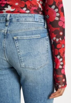 7 For All Mankind KIMMIE STRAIGHT SLIILLBRI - Jeans Straight Leg - Light Blue 12 7 For All Mankind KIMMIE STRAIGHT SLIILLBRI - Jeans Straight Leg - Light Blue -7 For All Mankind bbb81e43f66143a892f10a610e67d091