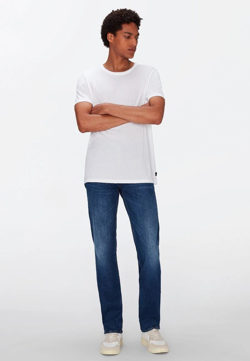 7 For All Mankind FEATHERWEIGHT - T-Shirt Basic - White 4 7 For All Mankind FEATHERWEIGHT - T-Shirt Basic - White – Bild 2