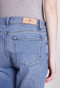7 For All Mankind JOSEFINA LUXE VINTAGE LEGEND - Jeans Straight Leg - Light Blue -7 For All Mankind c41ae02bd12942c995d425180156cc86
