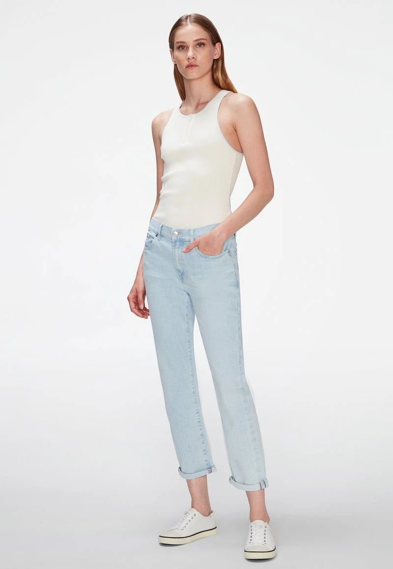 7 For All Mankind Jeans Straight Leg - Light Blue 4 7 For All Mankind Jeans Straight Leg - Light Blue – Bild 2