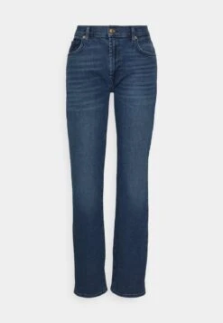 7 For All Mankind ELLIE LUXVINSPO - Jeans Straight Leg - Dark Blue 12 7 For All Mankind ELLIE LUXVINSPO - Jeans Straight Leg - Dark Blue -7 For All Mankind d442d923e2fd4f7ea04ef4cd8645db29
