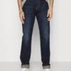 7 For All Mankind THE STRAIGHT - Jeans Straight Leg - Dark Blue