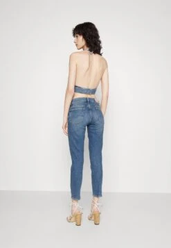 7 For All Mankind ROXANNE ANKLE LUXVINIMP - Jeans Skinny Fit - Mid Blue -7 For All Mankind d9388bd24b7a46028d86a747c75df594