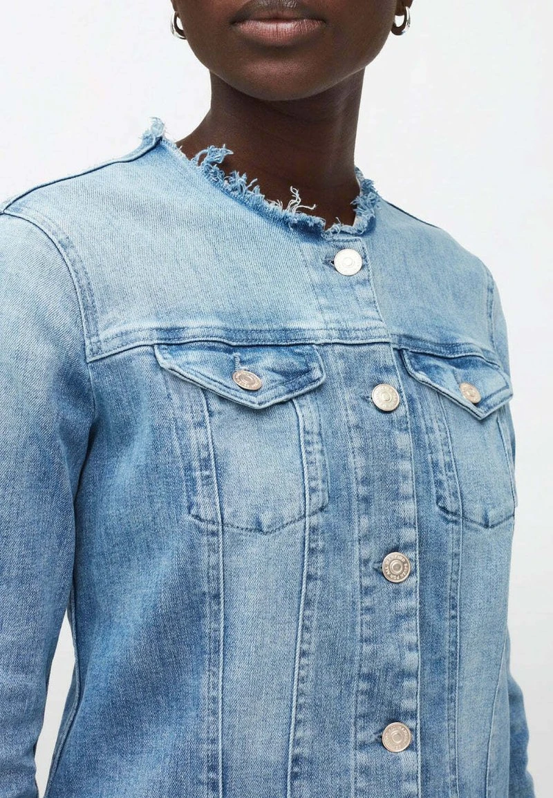 7 For All Mankind GIACCA SLIM ILLUSION BLISSFUL AZZURRO - Jeansjacke - Denim 6 7 For All Mankind GIACCA SLIM ILLUSION BLISSFUL AZZURRO - Jeansjacke - Denim – Bild 4