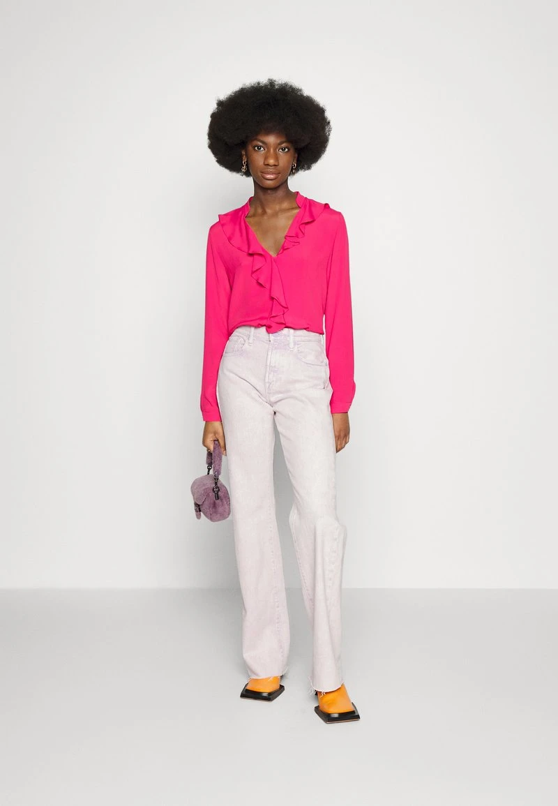 7 For All Mankind TESS TROUSER MANKIND - Stoffhose - Pink 4 7 For All Mankind TESS TROUSER MANKIND - Stoffhose - Pink – Bild 2