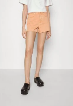 7 For All Mankind EASY RUBY COLMAN - Jeans Shorts - Orange -7 For All Mankind f7d56615bb81457aadea6464221e0767 1