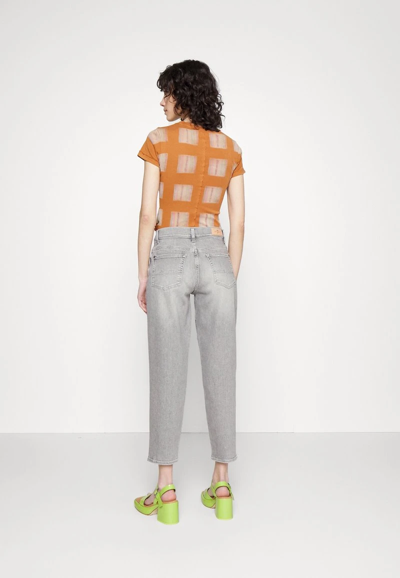 7 For All Mankind MALIA LUXE VINTAGE MOONLIT - Jeans Straight Leg - Grey 5 7 For All Mankind MALIA LUXE VINTAGE MOONLIT - Jeans Straight Leg - Grey – Bild 3