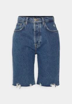 7 For All Mankind ANDY SHORTS BLAZE - Jeans Shorts - Mid Blue -7 For All Mankind f94ff1e4d2d84445979dc151a667040b