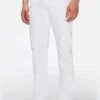 7 For All Mankind Jeans Straight Leg - White -7 For All Mankind fe3be7d3d83141dea90cc4a638ba80f2