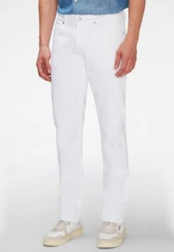 7 For All Mankind Jeans Straight Leg - White